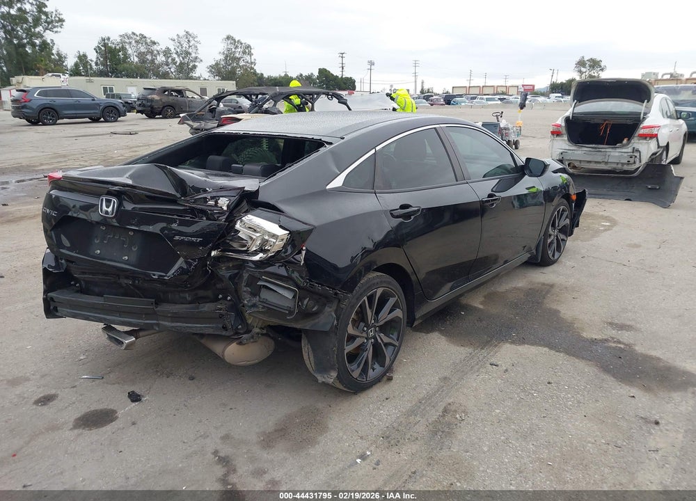 2020 HONDA CIVIC SPORT VIN: 2HGFC2F88LH517736