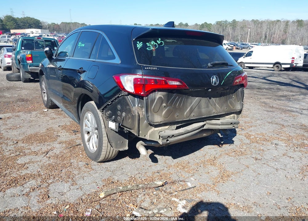 2016 ACURA RDX TECHNOLOGY   WATCH PLUS PACKAGES/TECHNOLOGY PACKAGE VIN: 5J8TB3H53GL005180