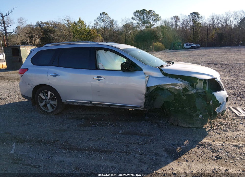 2015 NISSAN PATHFINDER PLATINUM VIN: 5N1AR2MN6FC660560