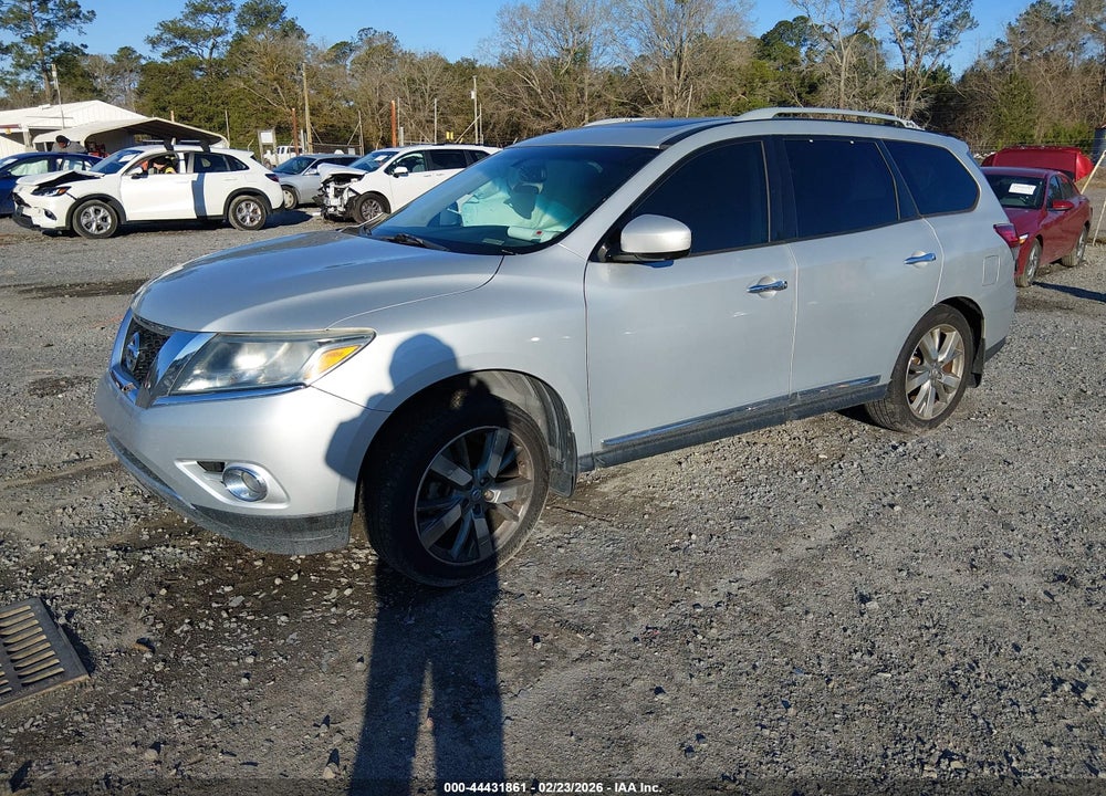 2015 NISSAN PATHFINDER PLATINUM VIN: 5N1AR2MN6FC660560