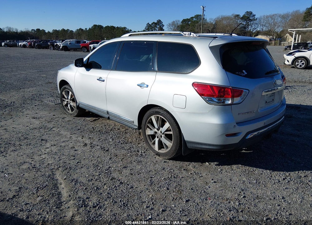 2015 NISSAN PATHFINDER PLATINUM VIN: 5N1AR2MN6FC660560