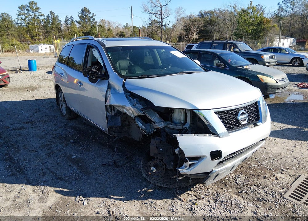 2015 NISSAN PATHFINDER PLATINUM VIN: 5N1AR2MN6FC660560