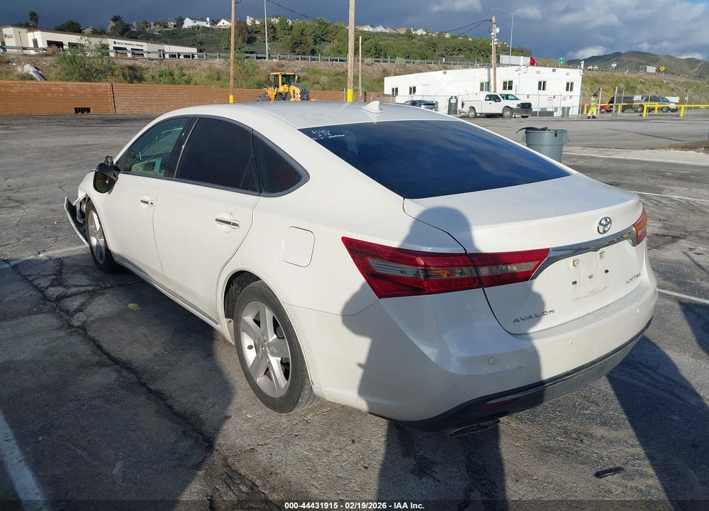 2017 TOYOTA AVALON LIMITED VIN: 4T1BK1EB4HU254295