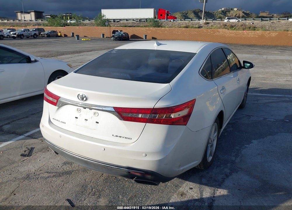 2017 TOYOTA AVALON LIMITED VIN: 4T1BK1EB4HU254295