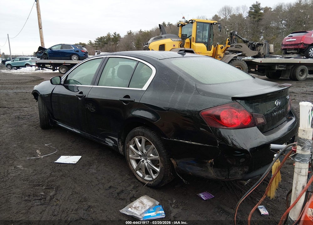 2013 INFINITI G37X VIN: JN1CV6AR3DM753876