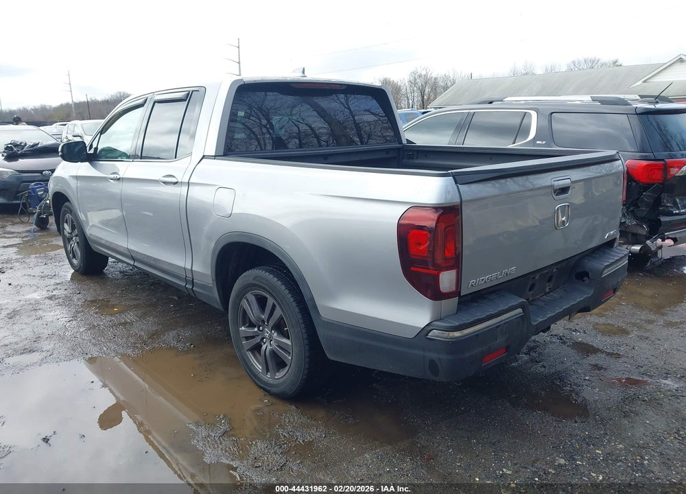 2019 HONDA RIDGELINE SPORT VIN: 5FPYK3F15KB014213