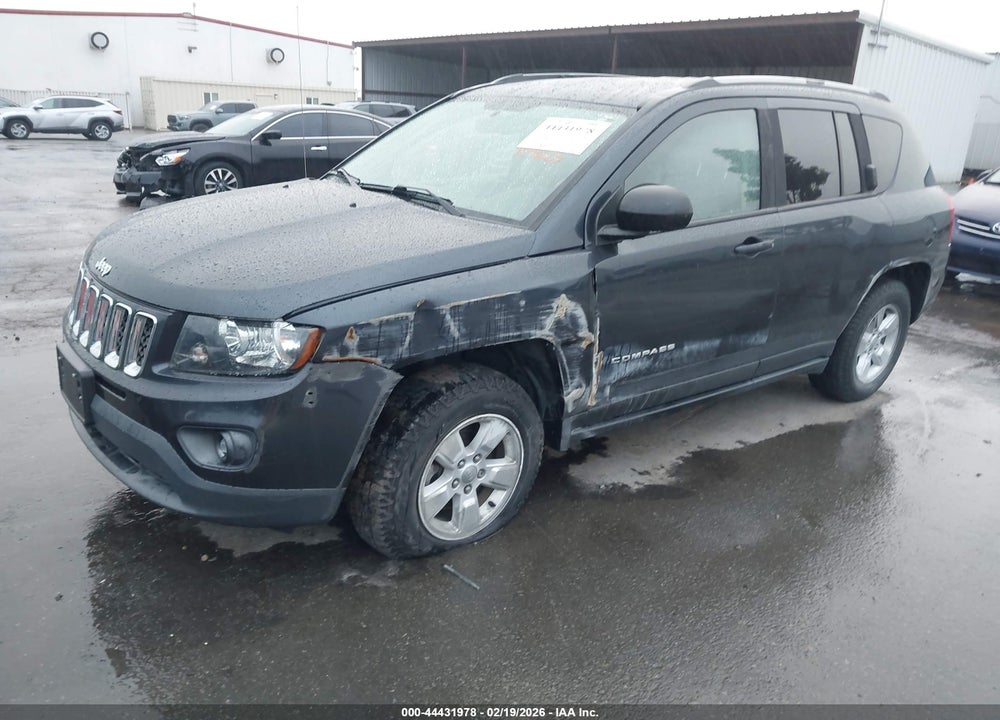 2015 JEEP COMPASS SPORT VIN: 1C4NJCBA7FD262853