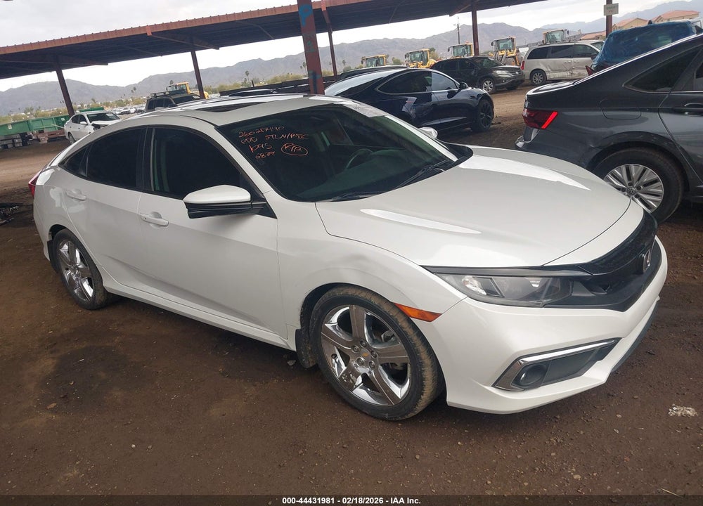 2019 HONDA CIVIC EX VIN: 19XFC1F36KE006839