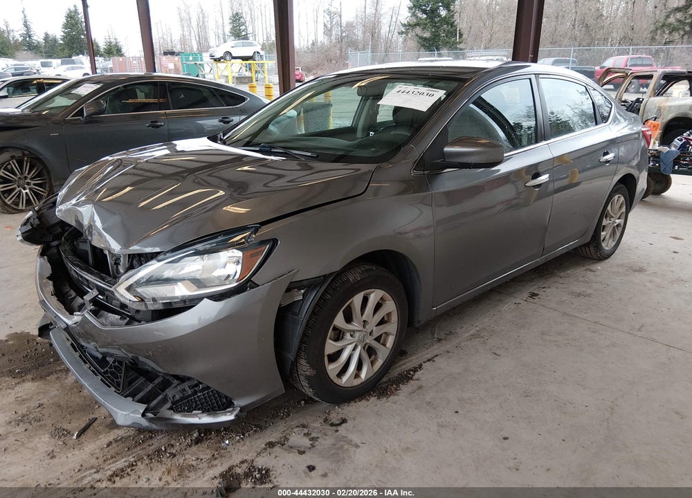 2018 NISSAN SENTRA SV VIN: 3N1AB7AP1JY284235