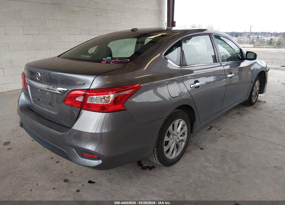 2018 NISSAN SENTRA SV VIN: 3N1AB7AP1JY284235