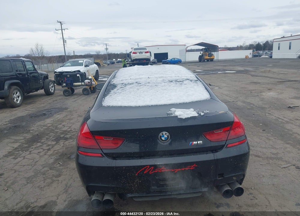 2015 BMW M6 GRAN COUPE VIN: WBS6C9C54FD467574