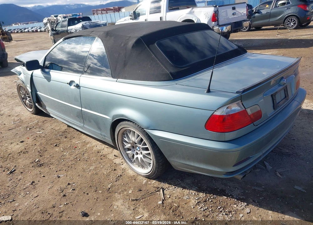 2003 BMW 330CI VIN: WBABS53463EV90126