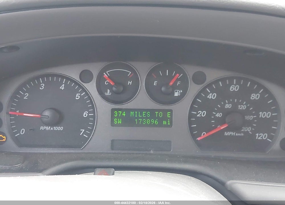 2007 FORD TAURUS SEL VIN: 1FAFP56U27A203754