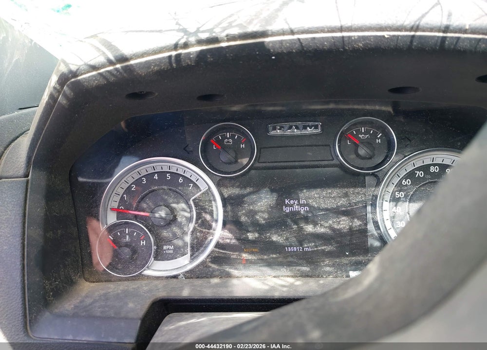 2013 RAM 2500 LAIE POWER WAGON VIN: 3C6TR5FT2DG512871