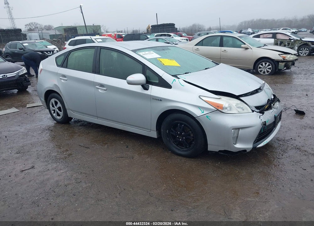 2013 TOYOTA PRIUS THREE VIN: JTDKN3DU4D1637496