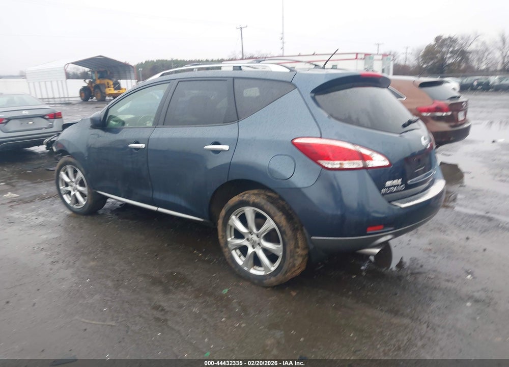 2013 NISSAN MURANO LE VIN: JN8AZ1MW5DW309968