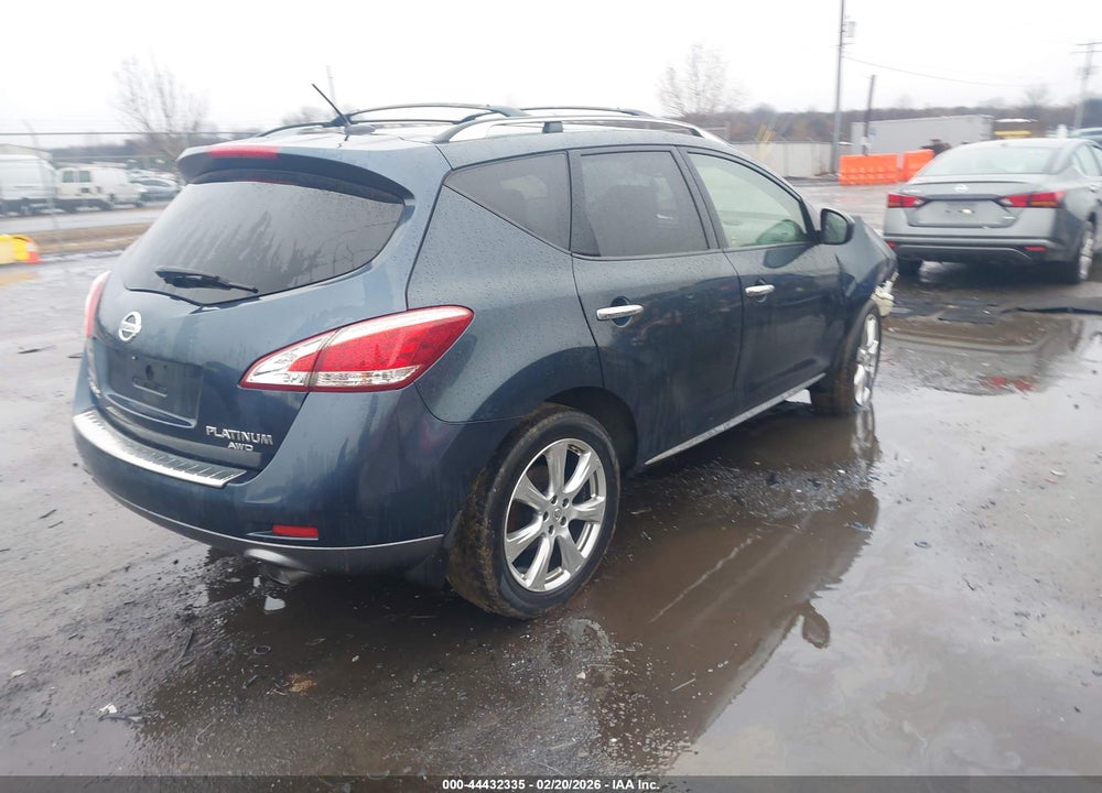 2013 NISSAN MURANO LE VIN: JN8AZ1MW5DW309968