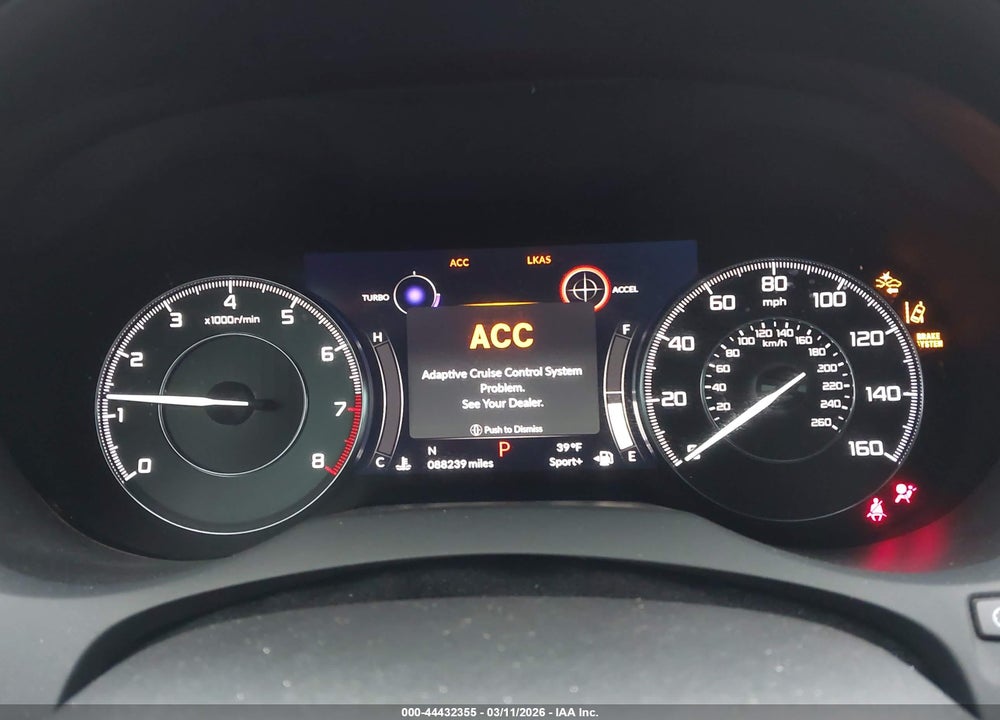 2020 ACURA RDX TECHNOLOGY PACKAGE VIN: 5J8TC1H57LL006733