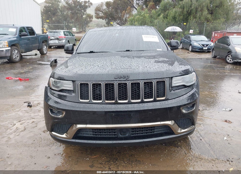 2016 JEEP GRAND CHEROKEE HIGH ALTITUDE VIN: 1C4RJFCG3GC450833