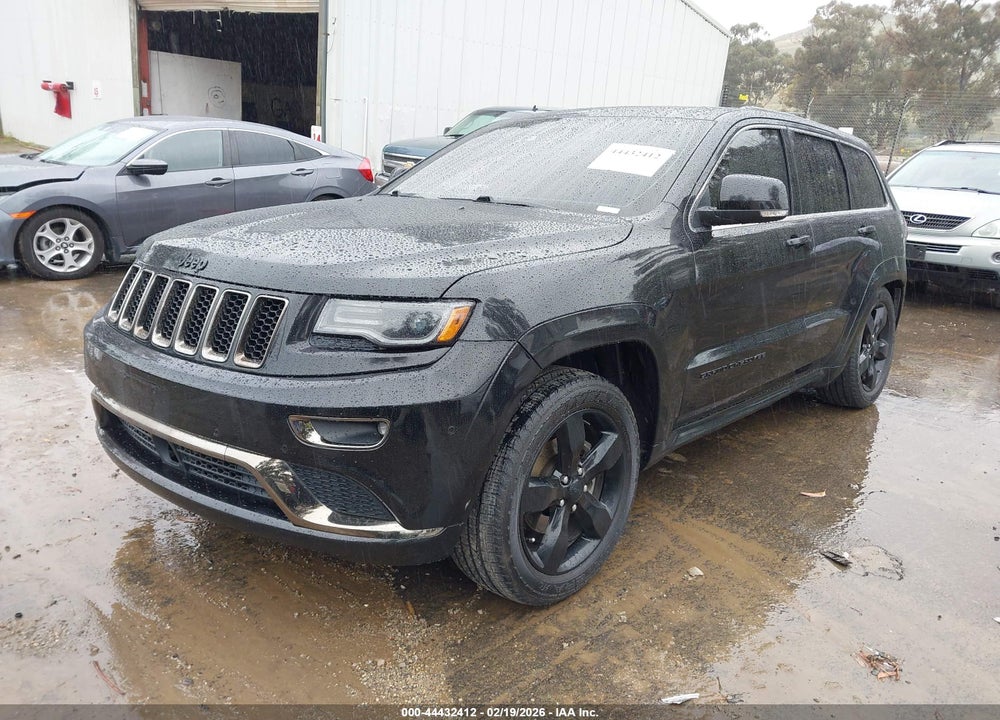 2016 JEEP GRAND CHEROKEE HIGH ALTITUDE VIN: 1C4RJFCG3GC450833