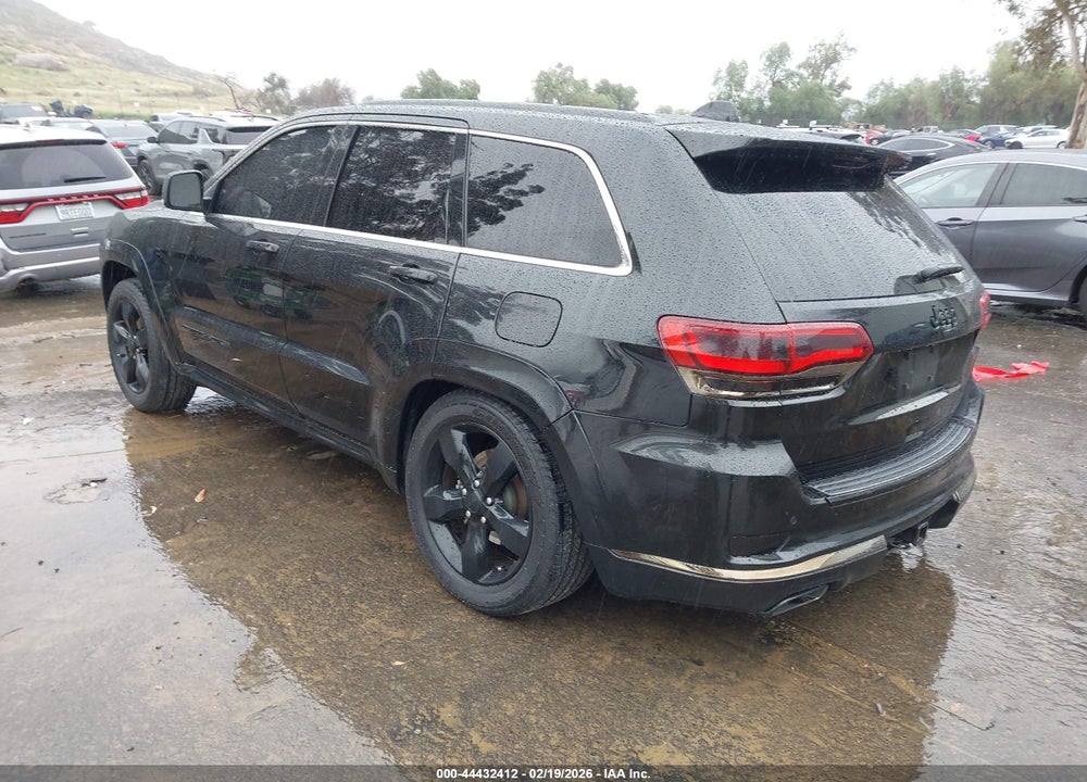 2016 JEEP GRAND CHEROKEE HIGH ALTITUDE VIN: 1C4RJFCG3GC450833