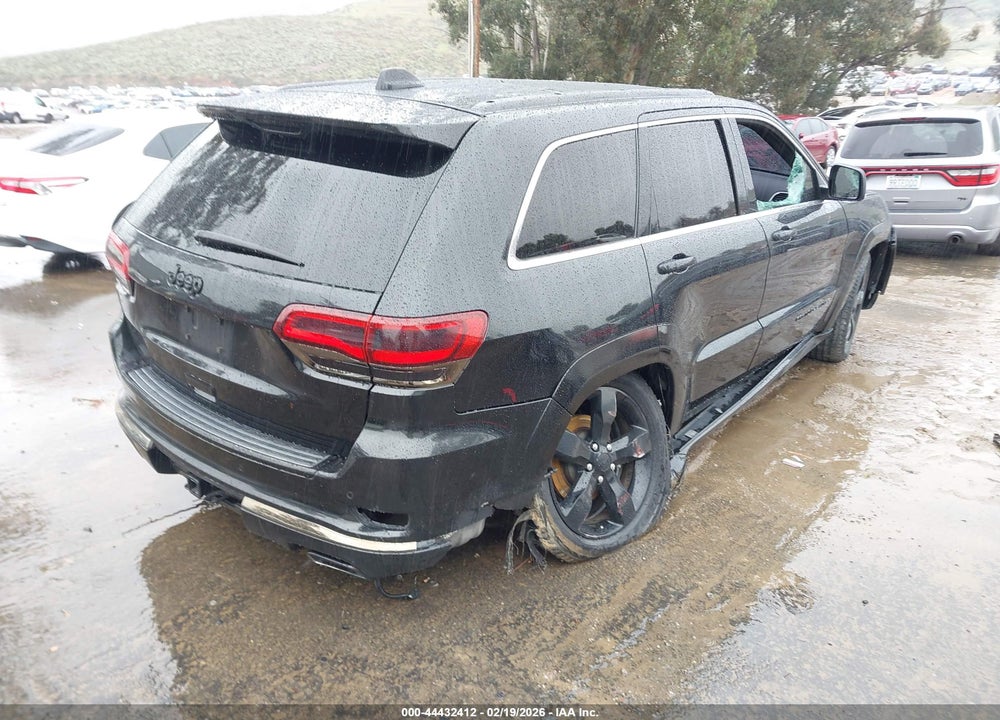 2016 JEEP GRAND CHEROKEE HIGH ALTITUDE VIN: 1C4RJFCG3GC450833