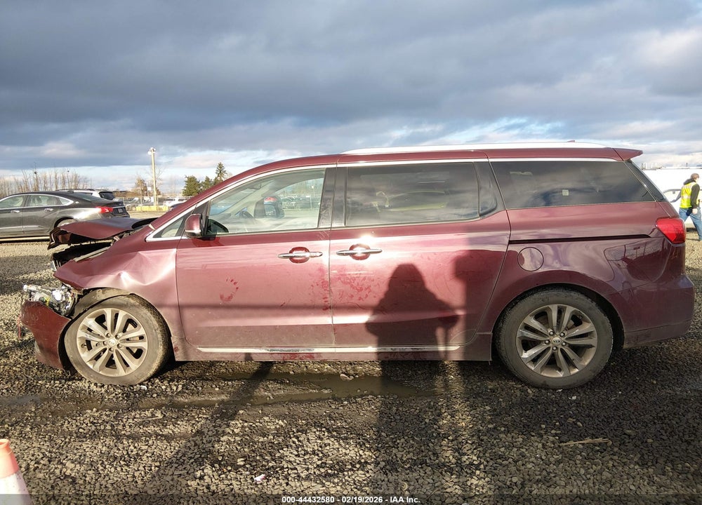 2017 KIA SEDONA SX LUXURY VIN: KNDME5C17H6271960