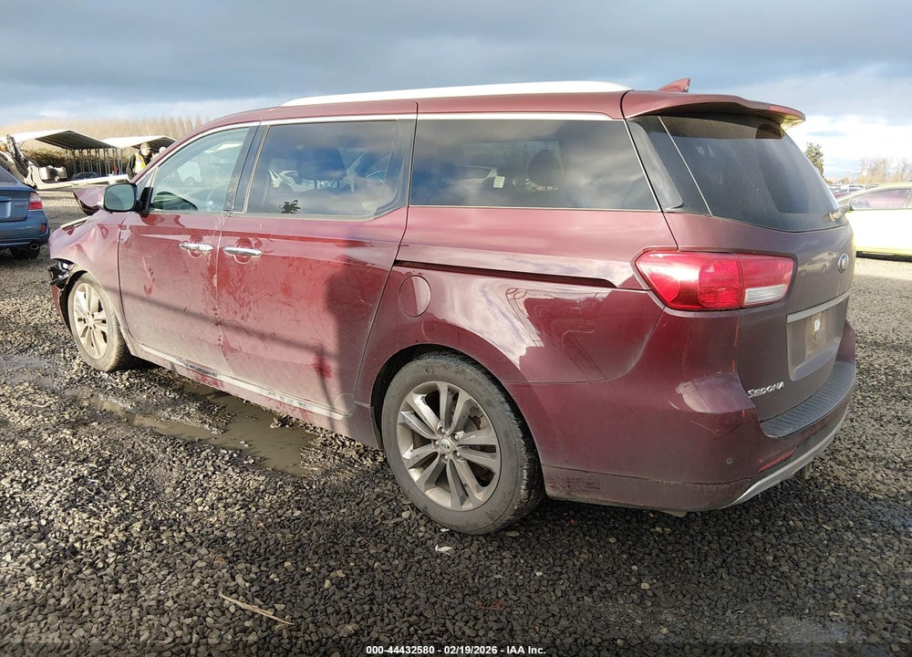 2017 KIA SEDONA SX LUXURY VIN: KNDME5C17H6271960