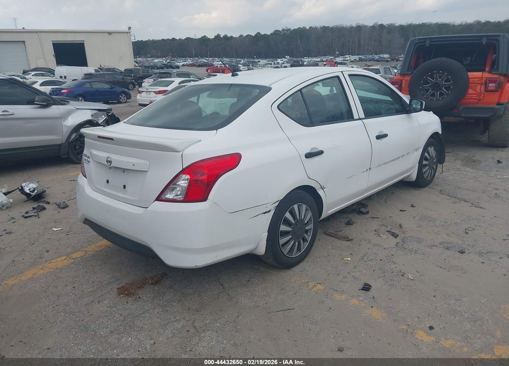 2018 NISSAN VERSA 1.6 S+ VIN: 3N1CN7AP0JL886749