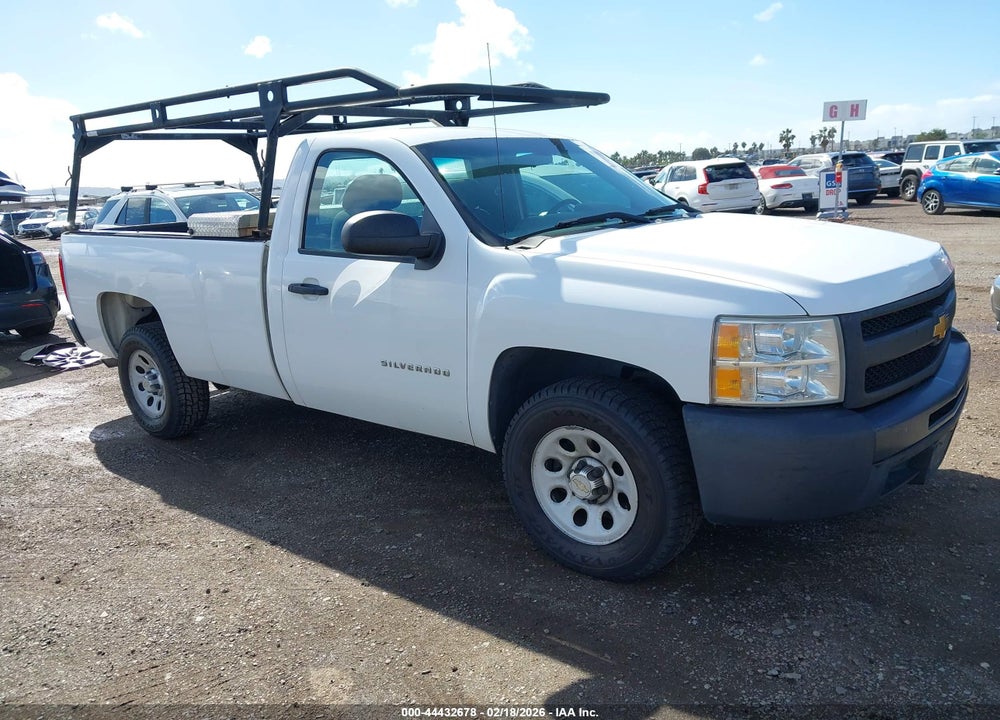2013 CHEVROLET SILVERADO 1500 WORK TRUCK VIN: 1GCNCPEX8DZ124496