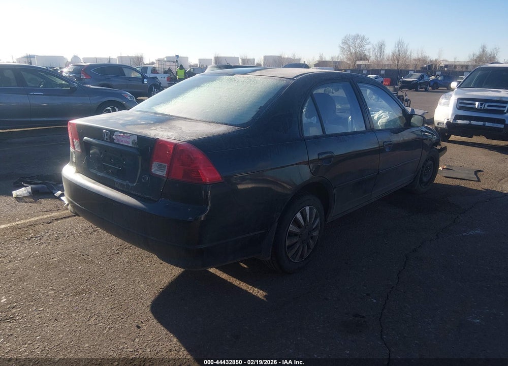 2004 HONDA CIVIC LX VIN: 2HGES16514H557043