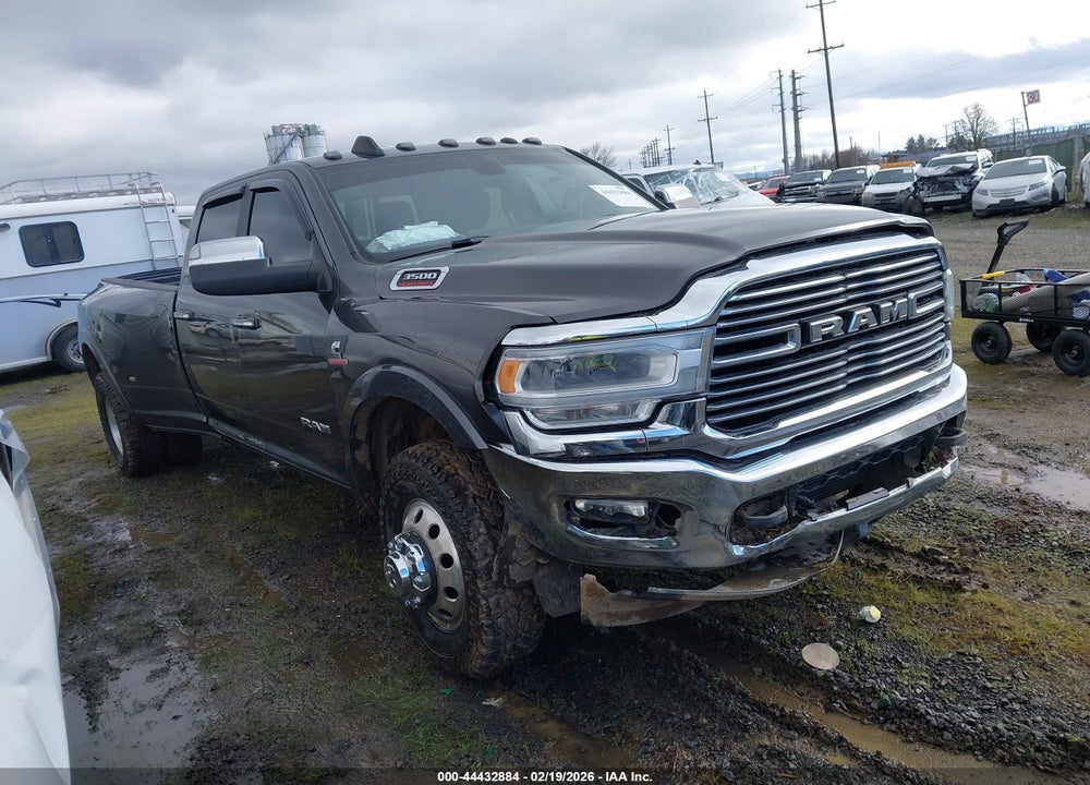2019 RAM 3500 LAIE  4X4 8' BOX VIN: 3C63RRJL6KG703348