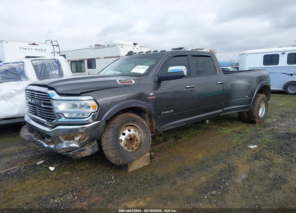 2019 RAM 3500 LAIE  4X4 8' BOX VIN: 3C63RRJL6KG703348