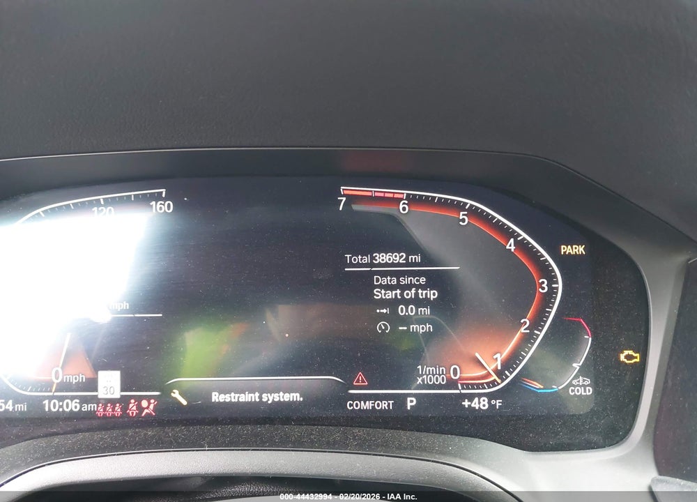 2022 BMW 330I VIN: 3MW5R1J07N8C46571