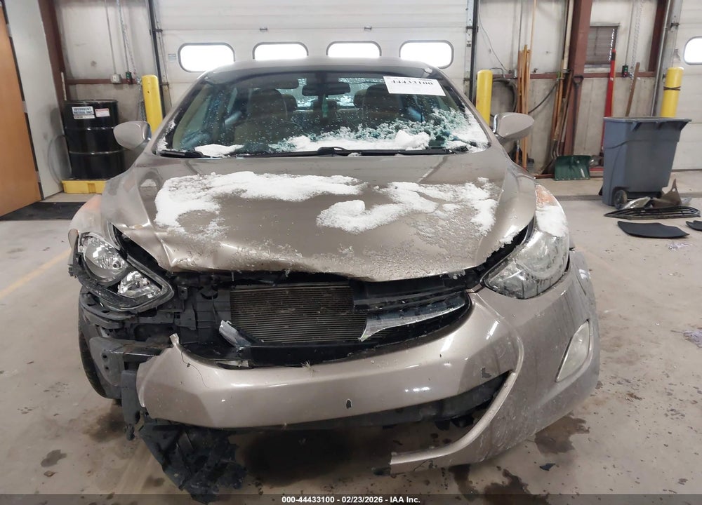 2013 HYUNDAI ELANTRA GLS VIN: 5NPDH4AE9DH452453