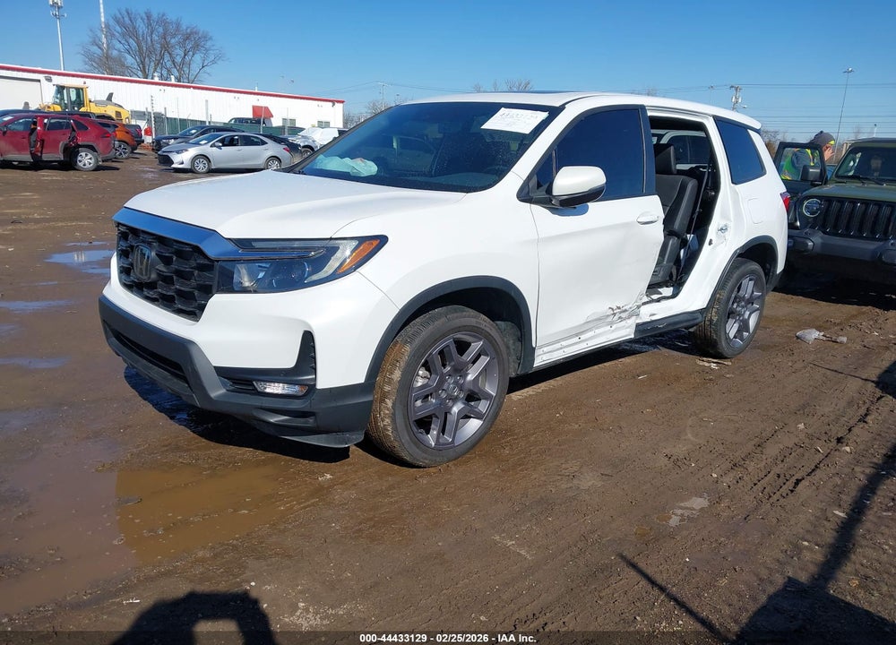 2022 HONDA PASSPORT AWD EX-L VIN: 5FNYF8H50NB031810