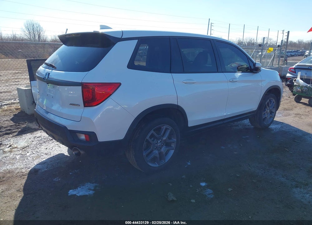 2022 HONDA PASSPORT AWD EX-L VIN: 5FNYF8H50NB031810