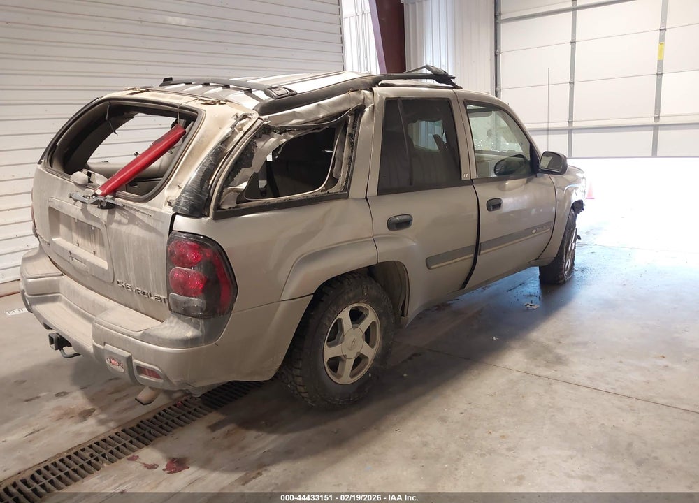 2002 CHEVROLET TRAILBLAZER VIN: 1GNDT13S422191755