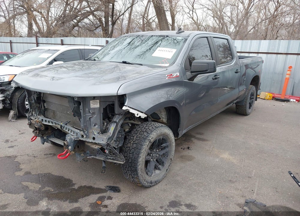 2021 CHEVROLET SILVERADO 1500 4WD  STANDARD BED LT TRAIL BOSS VIN: 1GCPYFED9MZ446400