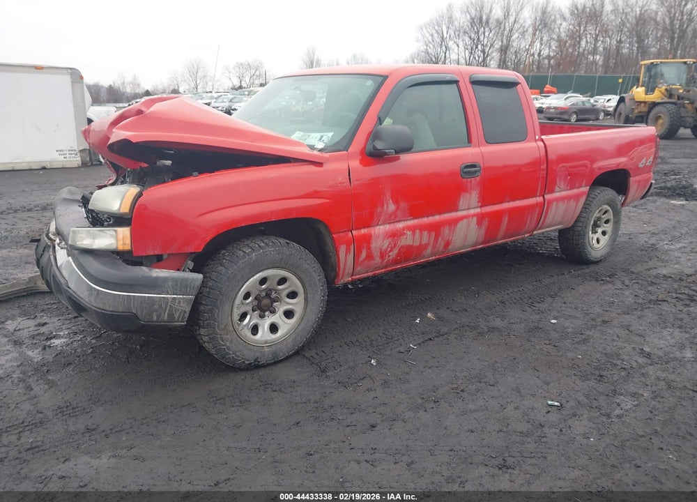 2006 CHEVROLET SILVERADO 1500 LS VIN: 1GCEK19B16Z185660