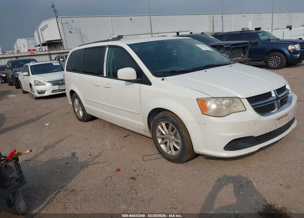 2013 DODGE GRAND CARAVAN SXT VIN: 2C4RDGCG9DR736475
