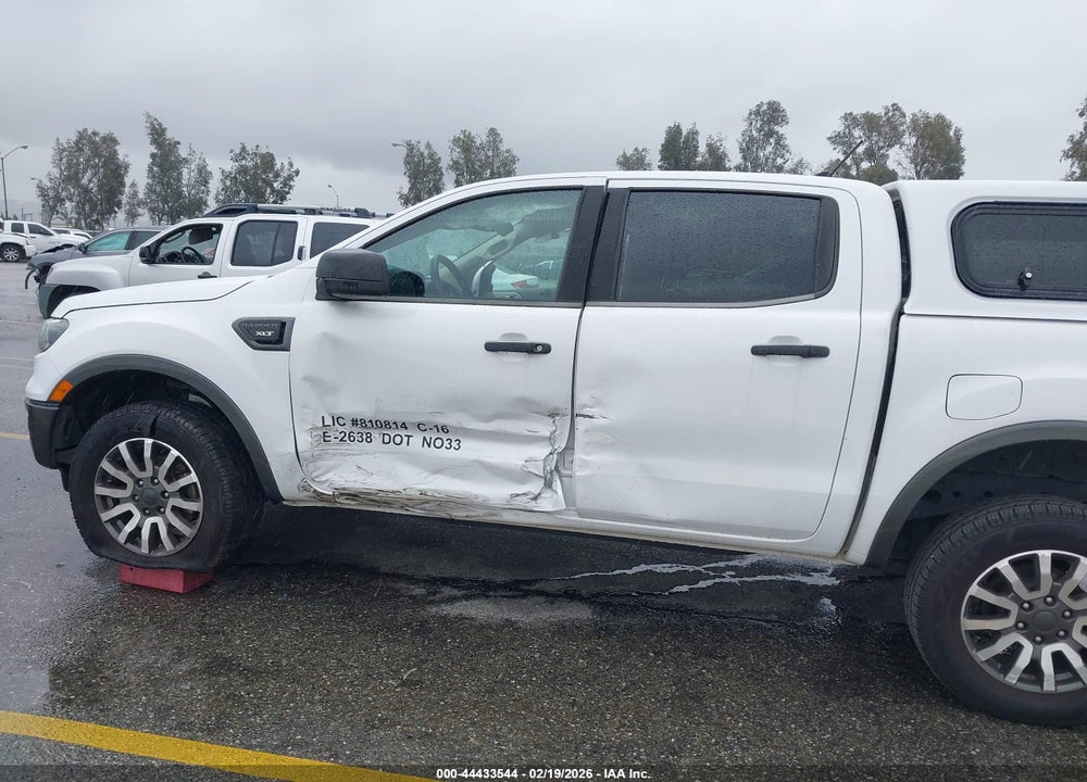 2019 FORD RANGER XLT VIN: 1FTER4EH3KLB08972