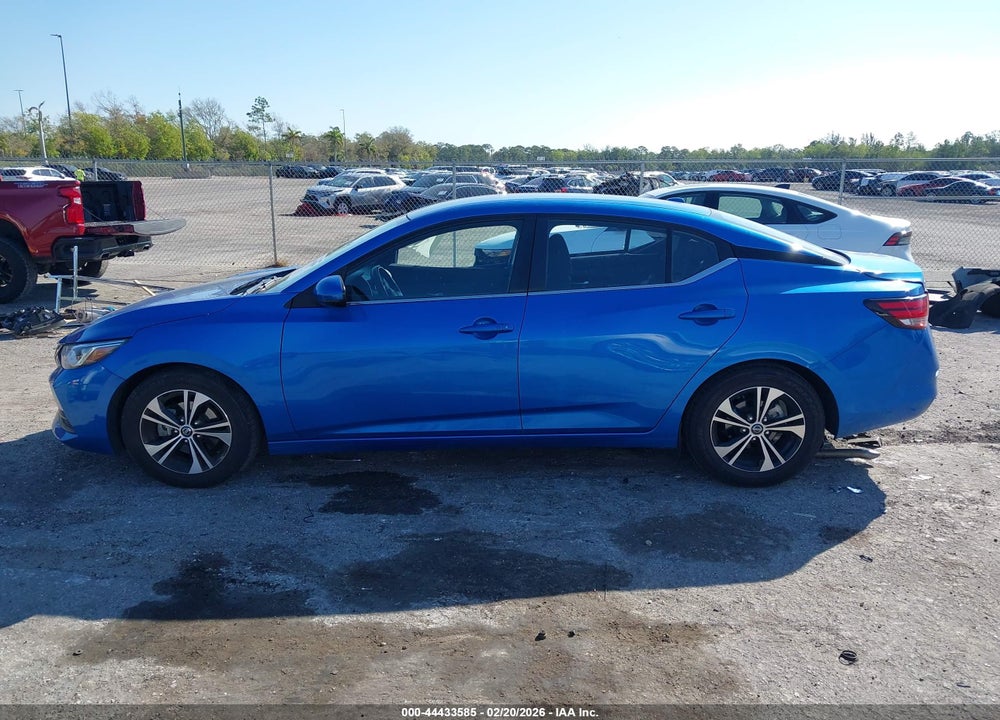 2022 NISSAN SENTRA SV XTRONIC CVT VIN: 3N1AB8CVXNY289263