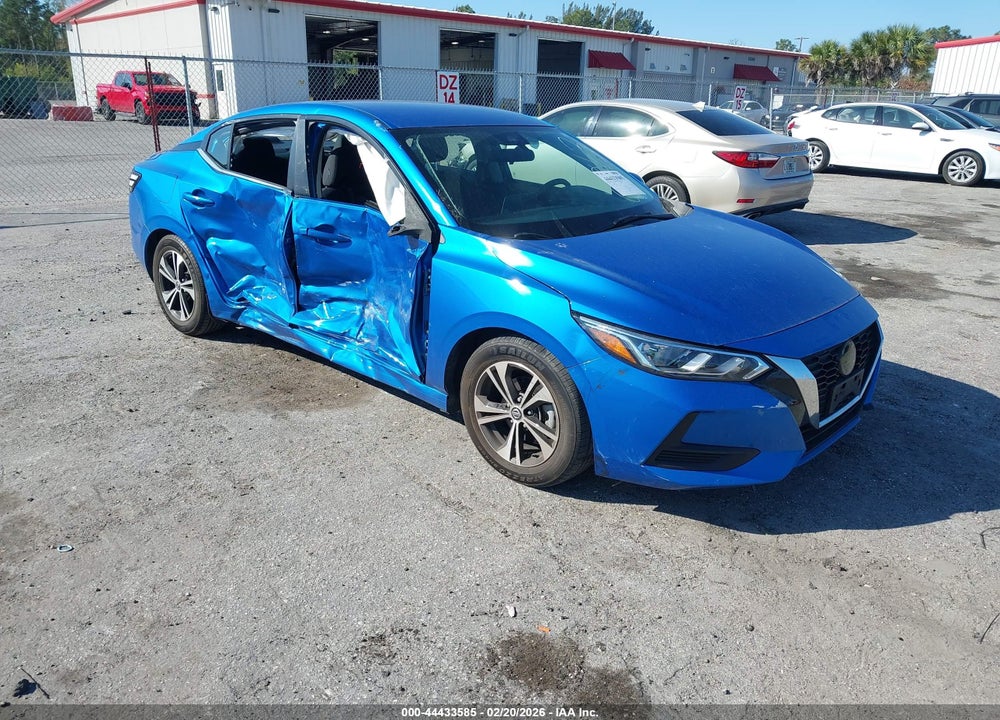 2022 NISSAN SENTRA SV XTRONIC CVT VIN: 3N1AB8CVXNY289263