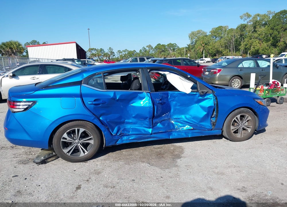 2022 NISSAN SENTRA SV XTRONIC CVT VIN: 3N1AB8CVXNY289263