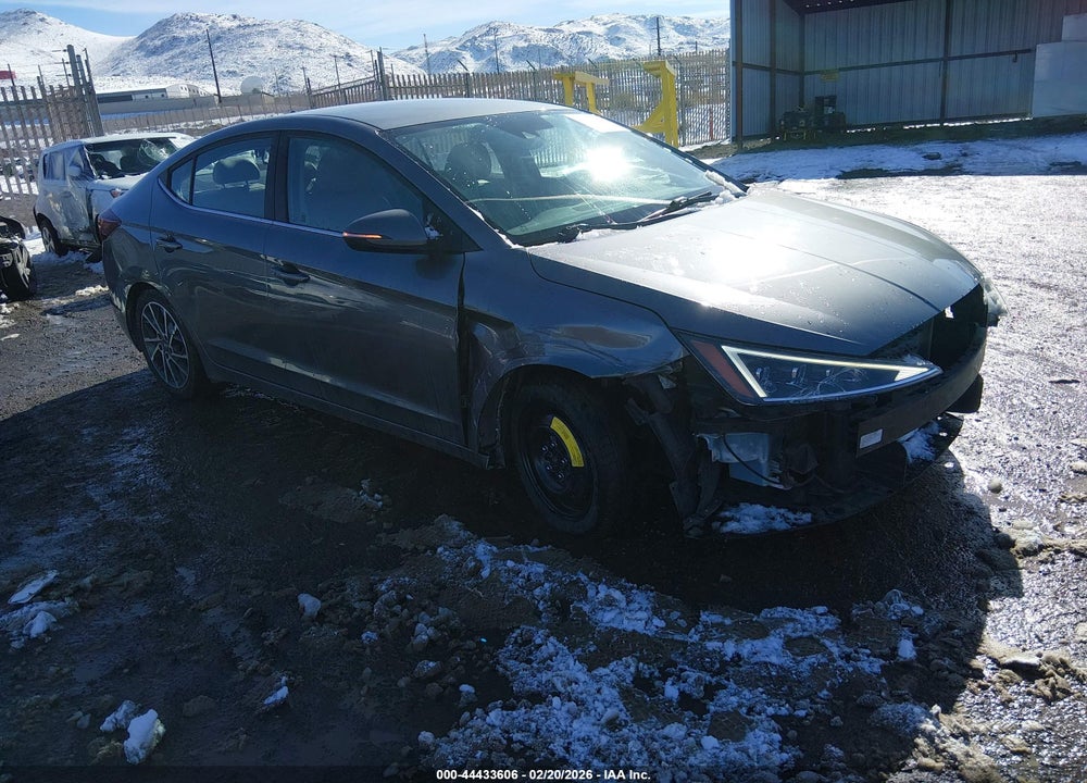 2020 HYUNDAI ELANTRA LIMITED VIN: 5NPD84LF5LH524222