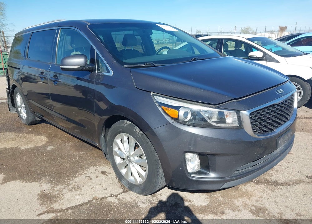 2015 KIA SEDONA EX VIN: KNDMC5C15F6036430
