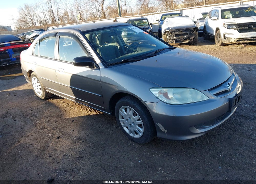 2004 HONDA CIVIC LX VIN: 2HGES16534H631580