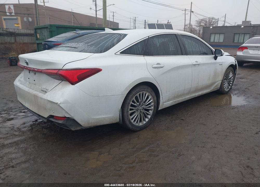 2021 TOYOTA AVALON LIMITED HYBRID VIN: 4T1DA1AB7MU004996