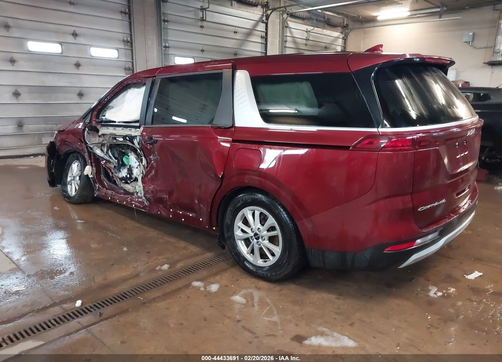 2022 KIA CARNIVAL MPV LX SEAT PACKAGE VIN: KNDNB4H33N6096622